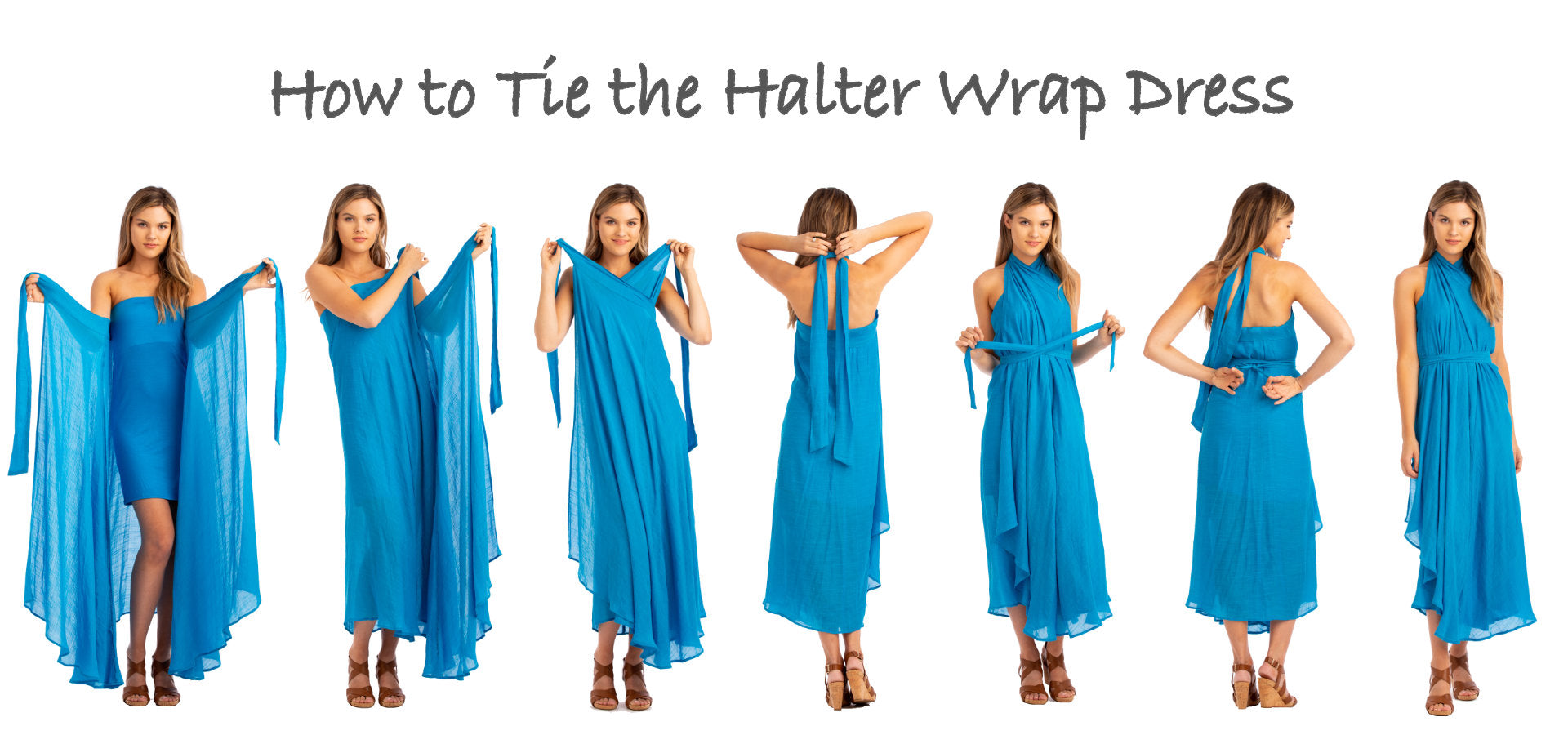 Vacay Convertible Wrap Dress Instructions – VacayStyle